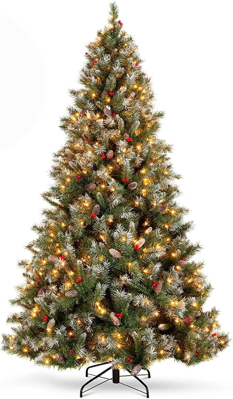 Artificial Christmas Tree Pre Lit Xmas 450 LED