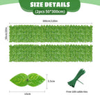 Artificial Ivy Privacy Fence Plastic Leaf Panels Screen