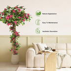 Artificial Plants Bougainvillea Tree in Cement Pot 160CM