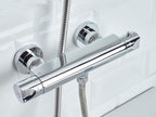 Artisan Thermostatic Shower Mixer Bar Valve Scratch Resistant