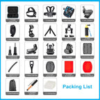 Artman Action Camera Accessories Kit 60-In-1 for Hero