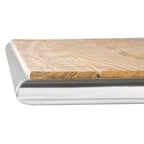 Ash Wood Flip Top Square Bistro Dining Table