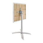 Ash Wood Flip Top Square Bistro Dining Table
