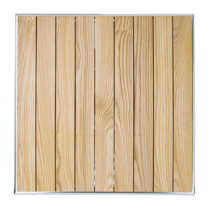 Ash Wood Flip Top Square Bistro Dining Table