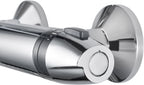 Asti Diverter Mixer Chrome Shower Thermostatic for Bathroom