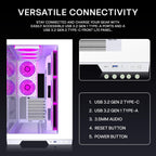 Atx PC Case Pre-Installed 8 Pwm Argb Fan