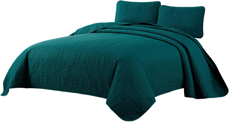 Austin 3-Piece Bedspread Set Microfiber King