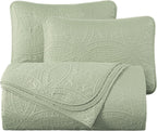 Austin 3-Piece Bedspread Set Microfiber King