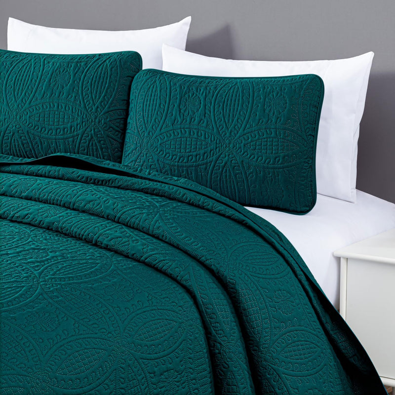 Austin 3-Piece Bedspread Set Microfiber King