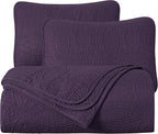 Austin 3-Piece Bedspread Set Microfiber King