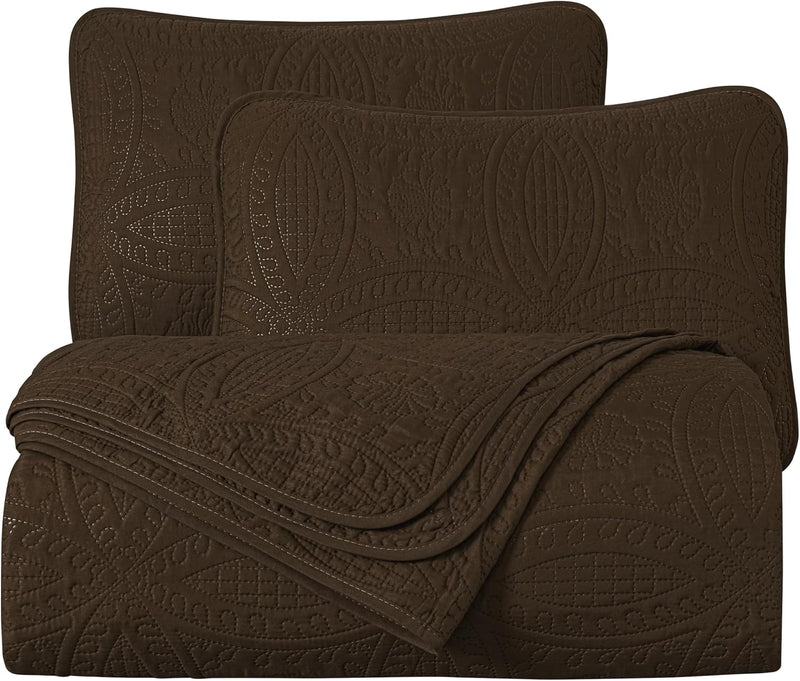 Austin 3-Piece Bedspread Set Microfiber King