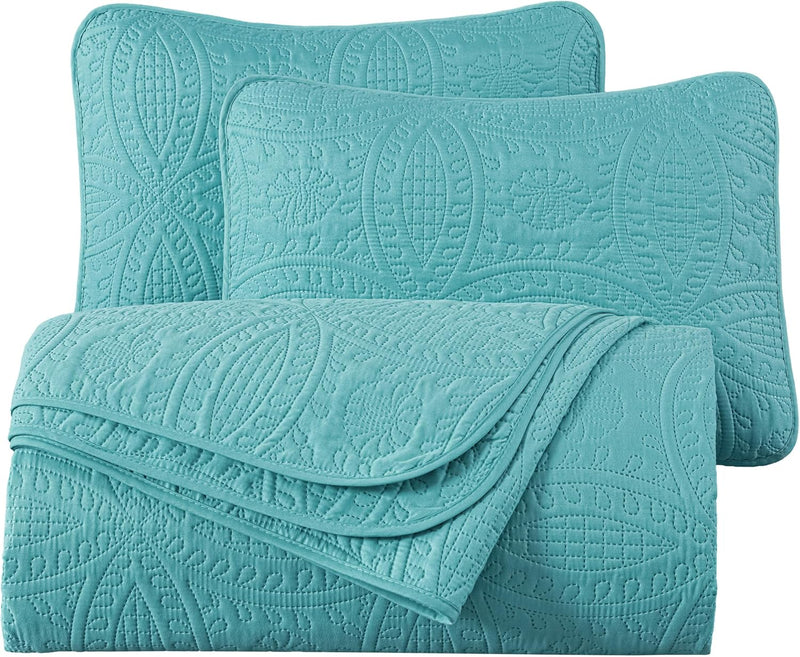Austin 3-Piece Bedspread Set Microfiber King