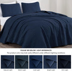 Austin 3-Piece Bedspread Set Microfiber King