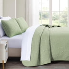 Austin 3-Piece Bedspread Set Microfiber King