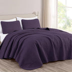 Austin 3-Piece Bedspread Set Microfiber King