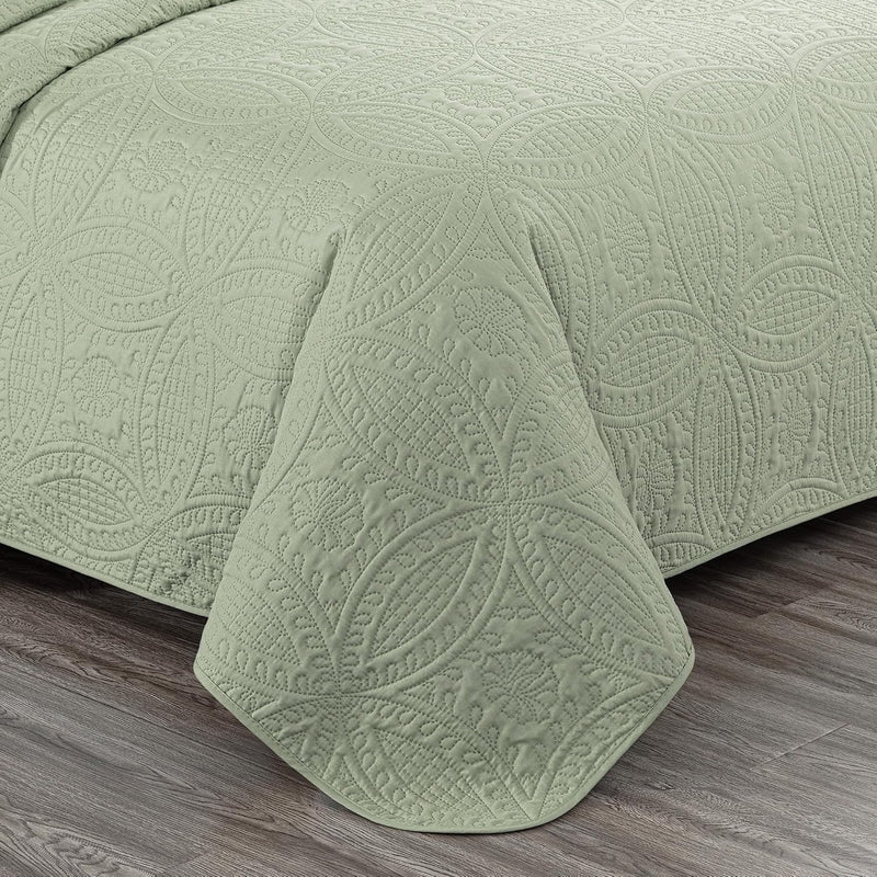 Austin 3-Piece Bedspread Set Microfiber King