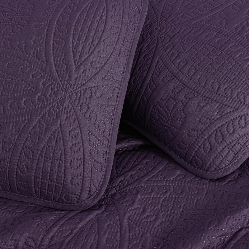 Austin 3-Piece Bedspread Set Microfiber King