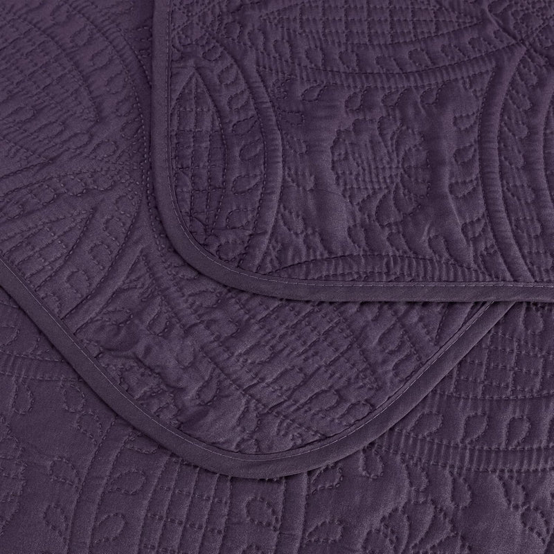 Austin 3-Piece Bedspread Set Microfiber King