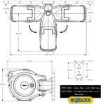 Auto Reel 30m Wall-Mounted Hose