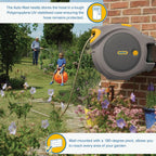 Auto Reel 30m Wall-Mounted Hose