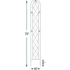Autumn Leaf Trellis 5'