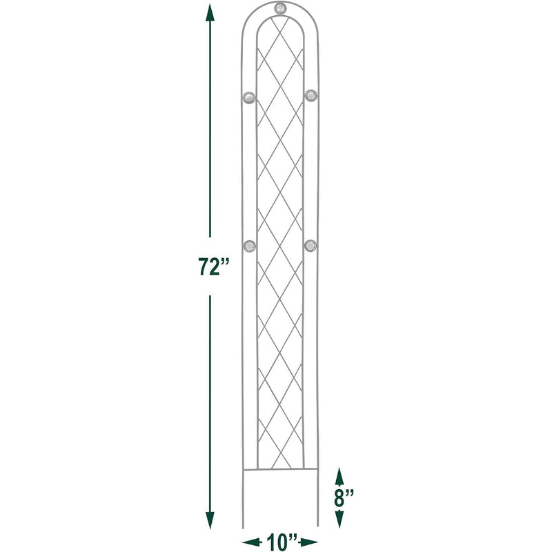 Autumn Leaf Trellis 5'