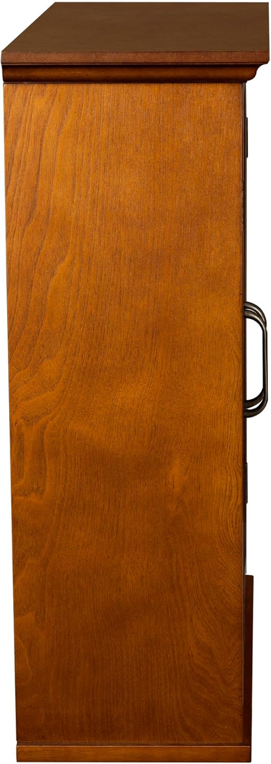 Avery Two-Door Wall Cabinet Oiled Oak Veneer