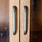 Avery Two-Door Wall Cabinet Oiled Oak Veneer