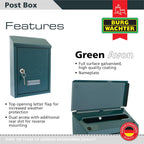 Avon Rear Entry Wall Mounted Galvanised Steel Lockable