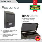 Avon Rear Entry Wall Mounted Galvanised Steel Lockable