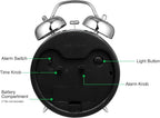 Ayrely Loud Alarm Clock