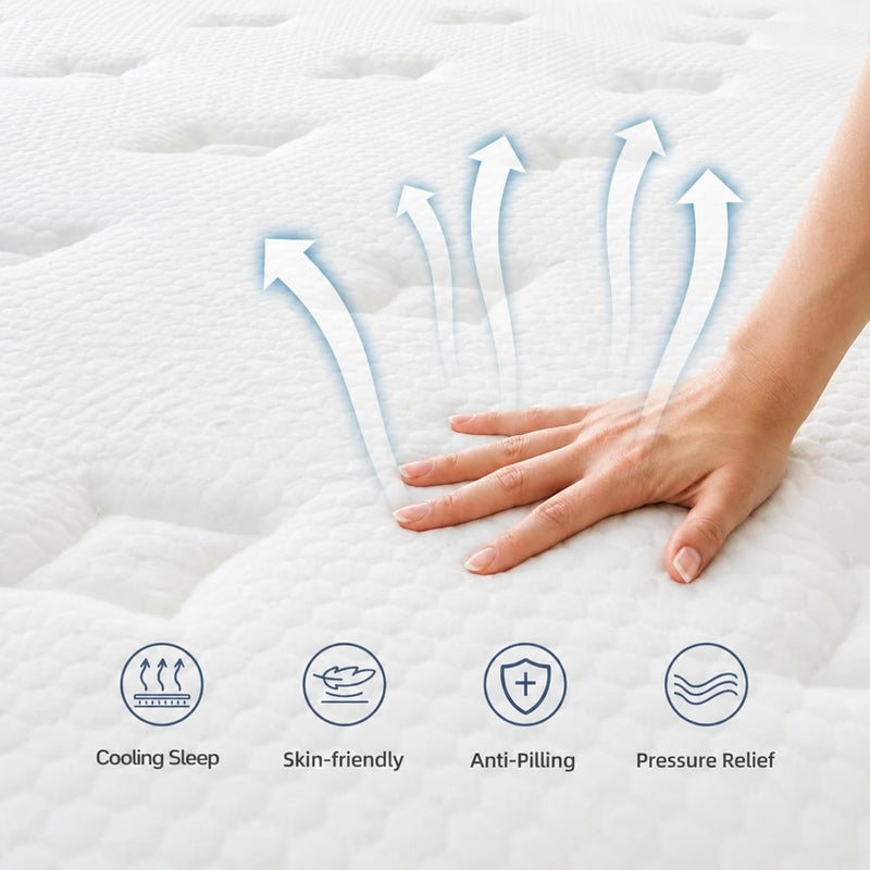 Azure Spinal Care Mattress Medium Firm Orthopaedic Support