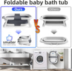 Baby Bath Tub Foldable Bathtub Collapsible Toddler Tubs