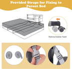 Baby Bedside Crib Foldable Toddler Side Cot