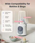 Baby Bottle Warmer 10-In-1 with Digital LCD Timer