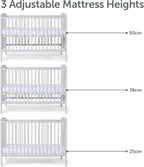 Baby Cot Bed Mattress Not Included