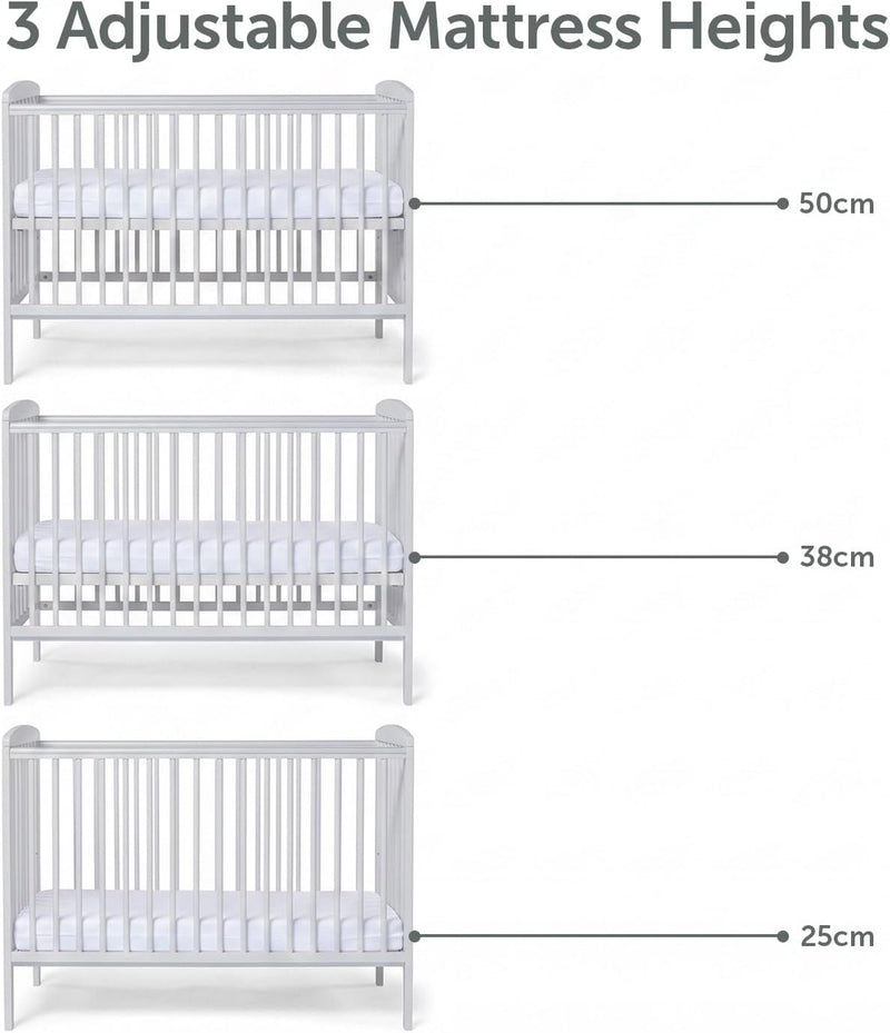 Baby Cot Bed Mattress Not Included
