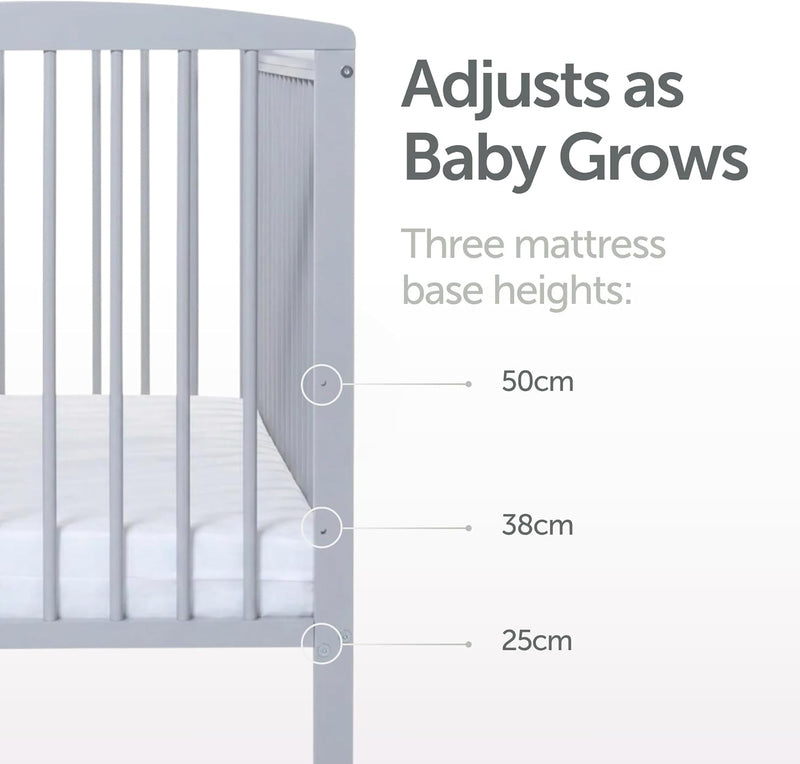 Baby Cot Bed Mattress Not Included for Sheets
