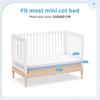 Baby Cot Mattress Breathable Memory Foam Toddler
