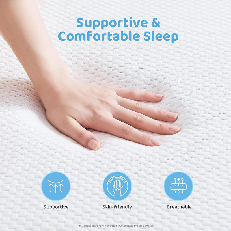 Baby Cot Mattress Breathable Memory Foam Toddler