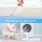 Baby Cot Mattress Breathable Memory Foam Toddler