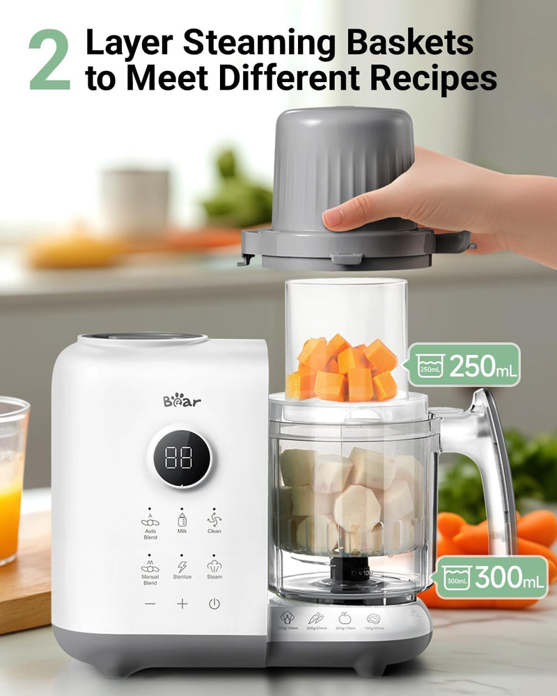 5 in 1 Baby Food Maker Steamer