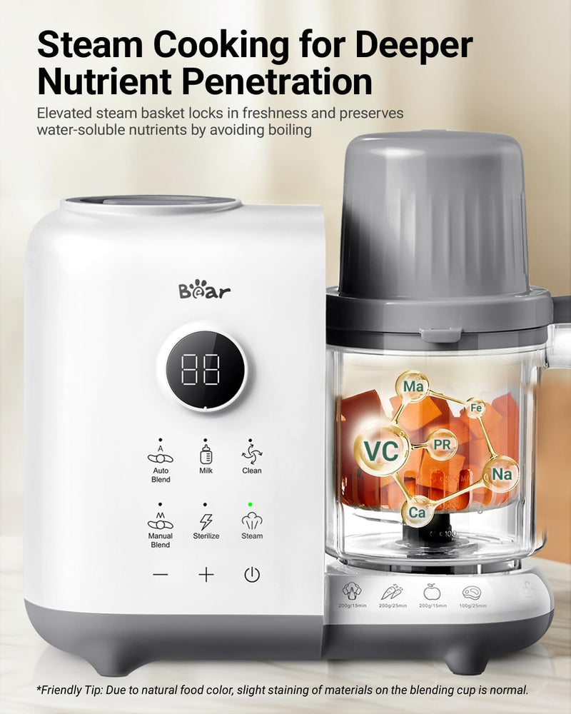 5 in 1 Baby Food Maker Steamer