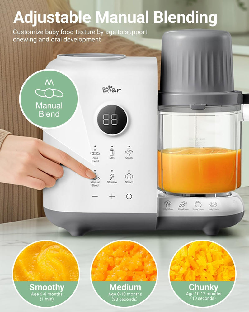 5 in 1 Baby Food Maker Steamer