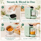 Baby Food Maker 5 in 1 Steamer