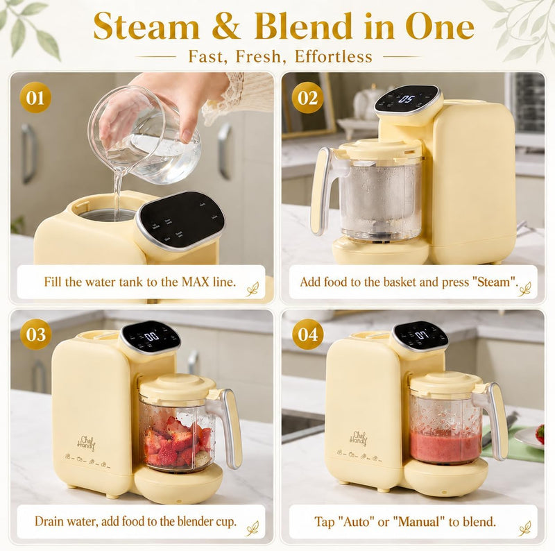 Baby Food Maker 5 in 1 Steamer