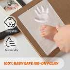 Baby Hand and Foot Print Kit Upgraded Solid