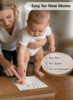 Baby Hand and Foot Print Kit Upgraded Solid