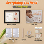 Baby Hand and Foot Print Kit Upgraded Solid