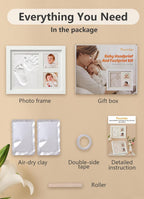 Baby Hand and Foot Print Kit Upgraded Solid